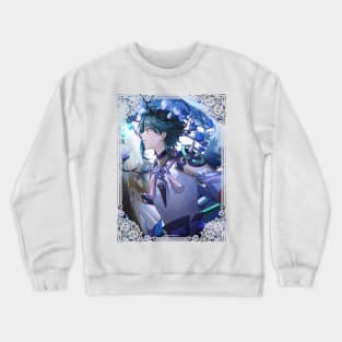 Xaio with his wings - Genshin Impact Crewneck Sweatshirt